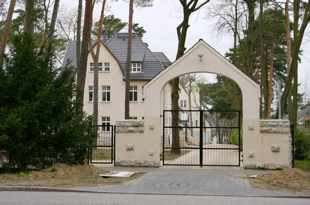 Die Villa in Kleinmachnow von Arafat Abou-Chaker.